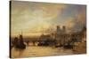 A View of Paris, France-James Webb-Stretched Canvas