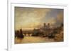 A View of Paris, France-James Webb-Framed Giclee Print