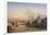 A View of Paris from the Seine-Louis Nicolas Matout-Framed Giclee Print