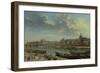 A View of Paris with the Ile de la Cité, 1763-Nicolas Jean Baptiste Raguenet-Framed Giclee Print