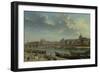 A View of Paris with the Ile de la Cité, 1763-Nicolas Jean Baptiste Raguenet-Framed Giclee Print