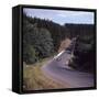 A View of Part of the Nurburgring Race Track, German Grand Prix, Germany, 1963-null-Framed Stretched Canvas