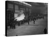 A View of People Touring the Unfinished Irvin Steel Mills-Bernard Hoffman-Stretched Canvas