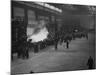 A View of People Touring the Unfinished Irvin Steel Mills-Bernard Hoffman-Mounted Premium Photographic Print