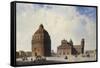 A View of Pisa, Italy-Hubert Sattler-Framed Stretched Canvas