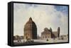 A View of Pisa, Italy-Hubert Sattler-Framed Stretched Canvas