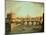 A View of Rome with the Bridge and Castel St. Angelo by the Tiber-Vanvitelli (Gaspar van Wittel)-Mounted Giclee Print