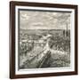 A View of Rouen, Normandy, in the Nineteenth Century, from 'French Pictures' by Rev. Samuel G.…-null-Framed Giclee Print