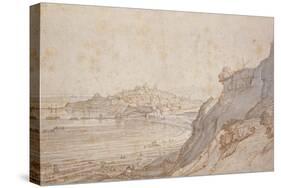 A View of Rye from Point Hill-Jacob Esselens-Stretched Canvas