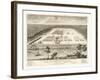 A View of Savannah, Georgia, as it Stood the 29th of March, 1734. Lithograph, USA, America-null-Framed Giclee Print