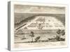 A View of Savannah, Georgia, as it Stood the 29th of March, 1734. Lithograph, USA, America-null-Stretched Canvas