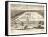 A View of Savannah, Georgia, as it Stood the 29th of March, 1734. Lithograph, USA, America-null-Framed Stretched Canvas