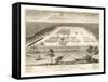 A View of Savannah, Georgia, as it Stood the 29th of March, 1734. Lithograph, USA, America-null-Framed Stretched Canvas