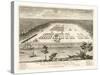 A View of Savannah, Georgia, as it Stood the 29th of March, 1734. Lithograph, USA, America-null-Stretched Canvas