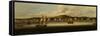 A View of Singapore from the Roads, circa 1847-8-null-Framed Stretched Canvas