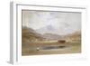 A View of Snowdon from Traeth Bach, Merioneth-John Varley-Framed Giclee Print