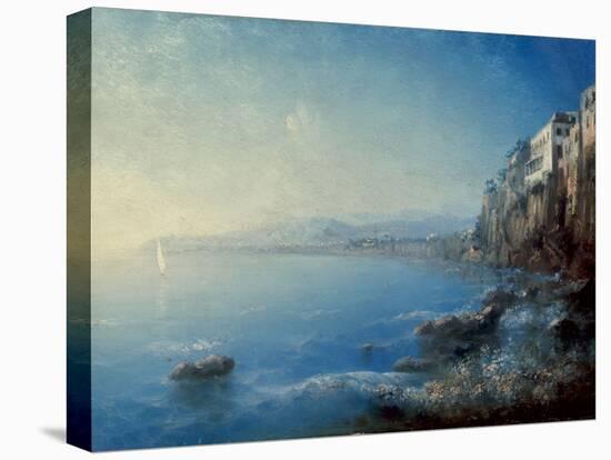 A View of Sorrento, 1892-Ivan Konstantinovich Aivazovsky-Stretched Canvas