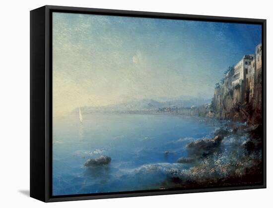 A View of Sorrento, 1892-Ivan Konstantinovich Aivazovsky-Framed Stretched Canvas