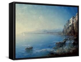 A View of Sorrento, 1892-Ivan Konstantinovich Aivazovsky-Framed Stretched Canvas