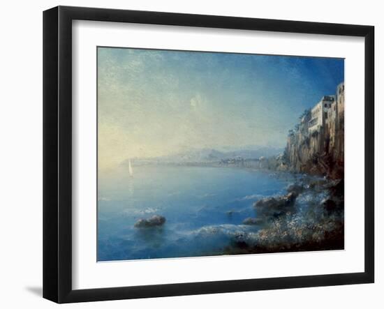 A View of Sorrento, 1892-Ivan Konstantinovich Aivazovsky-Framed Premium Giclee Print