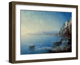 A View of Sorrento, 1892-Ivan Konstantinovich Aivazovsky-Framed Giclee Print