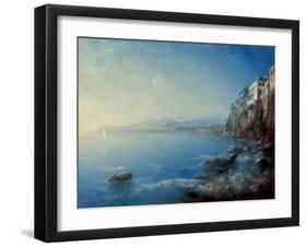 A View of Sorrento, 1892-Ivan Konstantinovich Aivazovsky-Framed Giclee Print