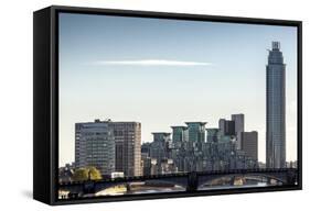 A View of St. Geroge's Wharf Taken from Westminster Bridge-Charlie Harding-Framed Stretched Canvas