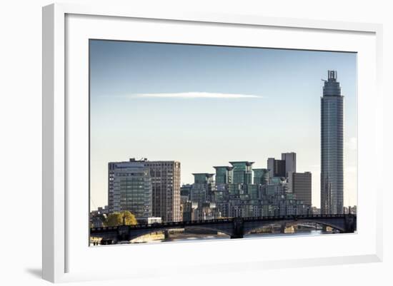 A View of St. Geroge's Wharf Taken from Westminster Bridge-Charlie Harding-Framed Photographic Print