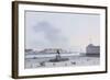 A View of St. Petersburg; Decemberist Square with an Equestrian Statue of Peter the Great-Leperate-Framed Giclee Print