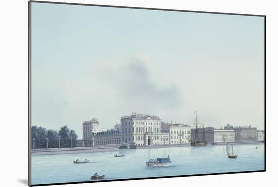 A View of St. Petersburg; the Neva River-Leperate-Mounted Giclee Print