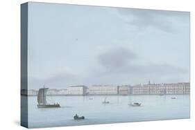 A View of St. Petersburg; the Winter Palace and the Neva River-Leperate-Stretched Canvas