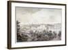 A View of Stockholm from Soder with the Royal Palace, Storkyrkan, Riddarholmskykan and Tskakykan-Elias Martin-Framed Giclee Print