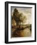 A View of Stratford Upon Avon-James Webb-Framed Giclee Print