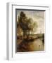 A View of Stratford Upon Avon-James Webb-Framed Giclee Print