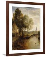 A View of Stratford Upon Avon-James Webb-Framed Giclee Print