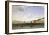 A View of Swansea Harbour, 1865 (One of a Pair)-William Butler-Framed Giclee Print