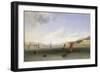 A View of Swansea Harbour, 1865 (One of a Pair)-William Butler-Framed Giclee Print