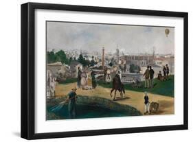 A View of the 1867 Exposition Universelle in Paris-Edouard Manet-Framed Giclee Print