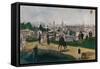 A View of the 1867 Exposition Universelle in Paris-Edouard Manet-Framed Stretched Canvas