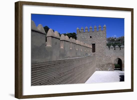 A View of the Alcazaba of Almeria, Andalucia, Spain-null-Framed Giclee Print