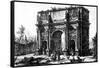 A View of the Arch of Constantine, from the 'Views of Rome' Series, C.1760-Giovanni Battista Piranesi-Framed Stretched Canvas