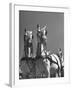 A View of the Army Remount Service's Parade of Horses-null-Framed Photographic Print