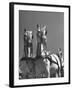 A View of the Army Remount Service's Parade of Horses-null-Framed Photographic Print