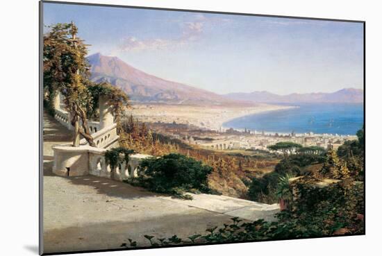 A View of the Bay of Naples-William Wyld-Mounted Art Print