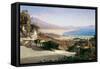 A View of the Bay of Naples-William Wyld-Framed Stretched Canvas