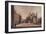 A View of the Binnenhof, The Hague watercolor-Paulus Constantin La Fargue-Framed Giclee Print