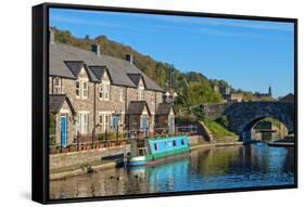 A View of the Canal Basin-Graham Lawrence-Framed Stretched Canvas