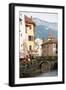 A View of the Canal in the Old Town of Annecy, Haute-Savoie, France, Europe-Graham Lawrence-Framed Photographic Print