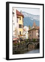 A View of the Canal in the Old Town of Annecy, Haute-Savoie, France, Europe-Graham Lawrence-Framed Photographic Print