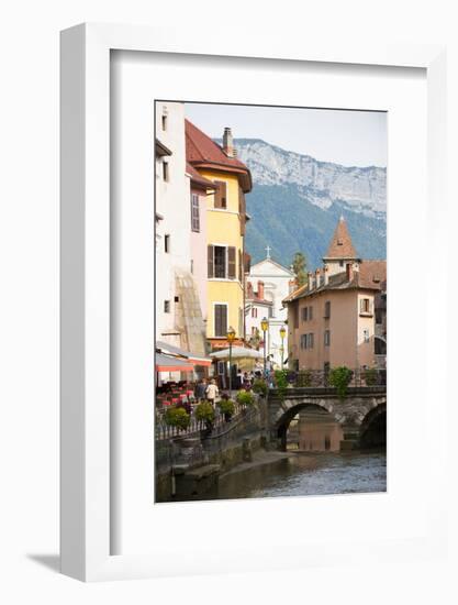 A View of the Canal in the Old Town of Annecy, Haute-Savoie, France, Europe-Graham Lawrence-Framed Photographic Print